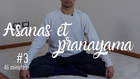 Asanas et pranayama #3 (Benoit)(46 mins)